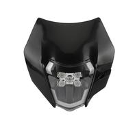 UIFCOG Faro Delantero Luz de Conducción Para XC SX XCW EXC 125-500 2008-2016 Faro Para Motocicleta Con Carenado(Negro)