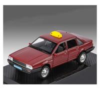 UIFCOG Modelo De Coche Diecast Escala 1:32 para Santana para Taxi Coche De Colección De Aleación De Metal Fundido A Presión(marrón)
