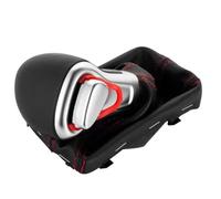 UIFCOG Perilla De Cambio De Marchas Coche Para Audi A5 A6 C6 A6L C7 2006-2018 Palanca De Cambios Para Transmisión Automática Pomo De Cambios(rojo)