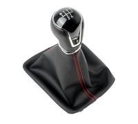 UIFCOG Perilla De Cambio De Marchas Coche Para Seat Para León Pomo De Palanca De Cambios Manual De 5/6 Velocidades Pomo De Cambios(For 5 Speed)
