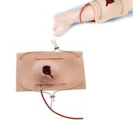 UIGJIOG Kit De Formación para El Control Hemostasia En Modelos Heridas Bala Stop The Bleed Modelo De Herida Que Simula De Forma Muy Realista Una Herida En El Muslo Y El Brazo Y Una Hemorragia