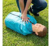 UIGJIOG Muñeco de Práctica Profesional de Reanimación con Simulación de Vía Aérea, Maniquí de Entrenamiento en Reanimación Cardiopulmonar para Adultos, Cuerpo de Maniquí para Entrenamiento