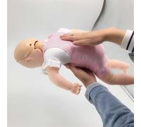 UIGJIOG Reanimación Cardiopulmonar Muñeca Infantil Modelo Infantil De Infarto De Las Vías Respiratorias Kit De Práctica Maniquí Cubiertas Faciales Simulación Materia Extraña Simulación De Esponja