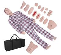 UIGJIOG Simulación Cuidados Humanos Maniquíes Cuidados A Pacientes Formación Médica Maniquí Multifuncional Modelo De Formación En Habilidades De Enfermería Maniquí De Cuidados A Pacientes Hombre