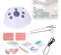 UIGJIOG Simulador de Cirugía Laparoscópica, Simulador Laparoscópico Trainer Box, Simulador Laparoscópico, 10 Módulos de Formación, Kit de Formación para Cirujanos, para la Enseñanza y la Formación