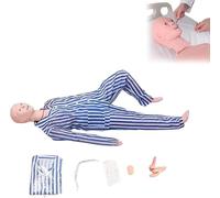 UIGJIOG Simulador De Entrenamiento De Enfermería Multifuncional Hombres Y Mujeres Maniquí Primeros Auxilios Reanimación Cardiopulmonar 24 Modelo De Enseñanza De Enfermera Maniquí De Enfermería