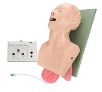 UIGJIOG Simulador maniquí de intubación traqueal Kit Ayuda para el Entrenamiento manejo de vías respiratorias nasales orales práctica educación científica Intubación endotraqueal Modelo Humano