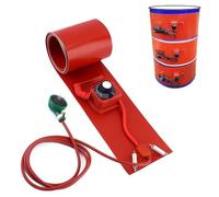 UIHECTA Almohadilla Térmica para Bidones Metálicos de Aceite, Calentador de Cubetas con Control de Termostato Eléctrico, Calentador de Banda para Bidones de Silicona,20l-860 * 200mm-800w