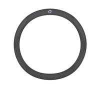 UIHFBNS 2 Fundas para Volante de Coche, Accesorio para El Volante, Antideslizante Transpirable Durable, para Volvo XC60 New Energy 2018-2022 2023 Funda para Volante,A Suede Embossing