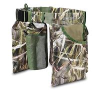 UIIHUNT Cinturón de paloma de caza de paloma: bolsa de juego ajustable para paloma, campo de equipo de paloma y cinturón de juego de disparo, accesorios de caza (camuflaje de caña verde), talla única