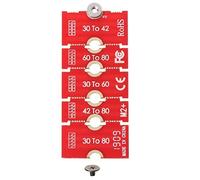 Uikdjgu 1 Piezas M2 M2PLUS NGFF NVME M.2 Extended Transfer 2230, 2242, 2260, 2280 Aircraft M2 Cambio de TAMAÑO U.2 M3 M.3 SSD 24BB