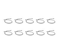 Uikdjgu 10 Piezas 80 cm Manguera de Agua del Bano Tubo Flexible de Acero Inoxidable de Ducha