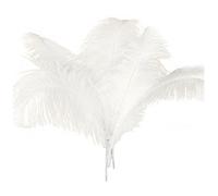 Uikdjgu 10 Piezas de Plumas de Avestruz Naturales DecoracióN para Fiesta de Boda 45-50Cm