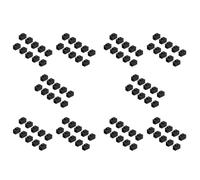 Uikdjgu 100 Piezas Conector RJ45 Jack Cat6 Acoplador de Extensión Red Ethernet LAN Cat 6 Acoplador Conectores Extender Adaptador, Negro