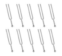 Uikdjgu 10X 440Hz Diapason de Acero Inoxidable de Tono A Sintonizador Instrumento Musical Regalo