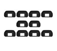 Uikdjgu 10x Máscara de Ojo Ocular de Cámara 18mm Protector de Visor de Repuesto para 80D 70D 60D 77D 50D 5D 5D Mark II 6D 6D Mark II 40D 30D 20D 20Da 10D 60Da A2 A2E D30 D60