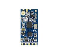 Uikdjgu -12 433Mhz SI4463 MóDulo de Puerto Serie InaláMbrico 1000M Reemplace Bluetooth HC12