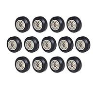 Uikdjgu [13 Piezas/Paquete Impresora 3D Ruedas de Polea Pom 625Zz Rodamiento Lineal Ulley Rodillo de Rueda Redonda Pasiva para CR10, 3