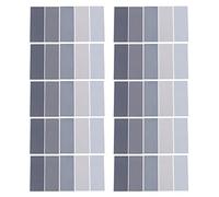 Uikdjgu 200 Pcs Papel de Lija Seco Y Humedo,Grano Alto 1000/2000/3000/5000/7000 Surtido de Hojas de Papel de Lija para El Pulido de Metales de Madera Lijado Automotriz,9 x 3,6 Pulgadas