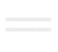 Uikdjgu 2Pc Guitarra Eléctrica Y Vintage Seis Cuerdas Tuerca Hueso de Ganado Ranurado para Reemplazo M01941