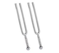 Uikdjgu 2X 440Hz Diapason de Acero Inoxidable de Tono A Sintonizador Instrumento Musical Regalo