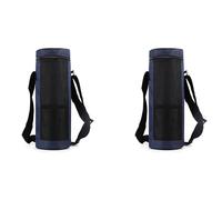 Uikdjgu 2X Bolsa Enfriadora de Botella de Agua Bolsa de Botella de Agua Universal Bolsa Enfriadora Aislada de Alta Capacidad Acampar Al Aire Libre Senderismo, Azul Oscuro