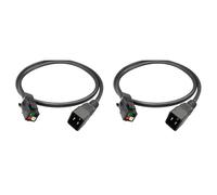 Uikdjgu 2X Cable de Alimentación de Núcleos con Conector Anderson C20 A P13 Adecuado para Cables de Alimentación S21, S21XP, S21pro, S19j XP, KS5, KS5pro