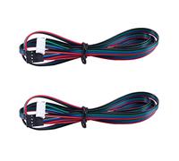 Uikdjgu 2X Cable de Motor Paso A Paso NEMA 17 Extendido 1M de 4 Impresora 3D de 6 Pines