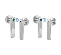 Uikdjgu 2X Cerradura Puerta Inteligente Cerradura Puerta Entrada Sin Llave Cerradura Puerta Teclado con Manija, Cerradura Puerta Huella Digital con Control WiFi AplicacióN Tuya
