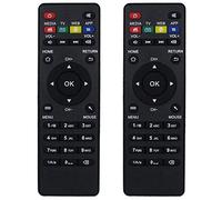 Uikdjgu 2X Control Remoto de Reemplazo Universal para Cs918 Mxv V88 V99 Inteligente Android TV Caja