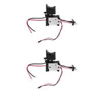 Uikdjgu 2X Interruptor de Taladro Eléctrico DC7.2-24V Taladro Inalámbrico Control de Velocidad Botón Disparador Luz Piezas de Herramientas Eléctricas para