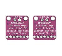 Uikdjgu 2X Max98357 I2S 3W Clase Amplificador D Interfaz de Breakout MóDulo Decodificador Tarjeta de Audio Sin Filtro para Esp32