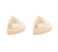 Uikdjgu 2X Molde Onigiri, Kit Grande para Hacer Moldes de Arroz, Molde de Arroz Antiadherente para Almuerzo de Niños, Cocina, Fabricante Portátil de Bolas de Arroz B