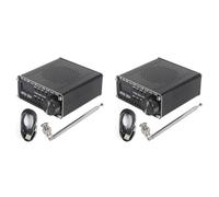 Uikdjgu 2X Si4732 ATS-20+ ATS20 Receptor de Radio Portátil de Corta SDR Receptor FM Am (MW SW) y SSB (LSB USB) con Antena