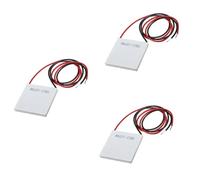 Uikdjgu 3X 12V 5.8A 65W TEC1-12706 Refrigerador Termoelectrico Modulo de Placas de Peltier de Enfriamiento 40x40mm