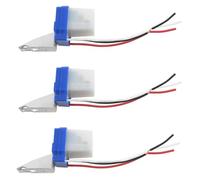 Uikdjgu 3X AC DC 12V 10A LáMpara AutomáTica Interruptor Crepuscular Sensor de Luz Interruptor Crepuscular