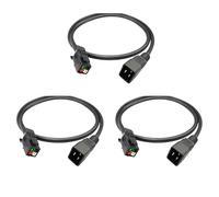 Uikdjgu 3X Cable de Alimentación de Núcleos con Conector Anderson C20 A P13 Adecuado para Cables de Alimentación S21, S21XP, S21pro, S19j XP, KS5, KS5pro