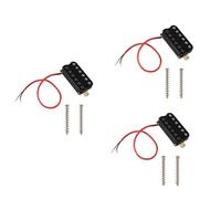 Uikdjgu 3X Fonocaptor Humbucker de Guitarra Eléctrica Fonocaptor Alnico V para Cuello Negro