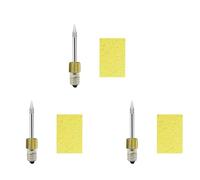 Uikdjgu 3X Punta para Cautín Interfaz E10 Puntas para Cautín Punta de Soldadura USB Cabezal de Soldadura Herramientas de Soldadura Branding Iron-A