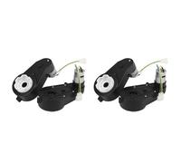 Uikdjgu 4 Piezas para Niños Que Viajan en el Automóvil Caja de Cambios 550 Motor de 12 V Motor Eléctrico de 40000 RPM con Caja de Cambios Motor de CC RS550 de Alta Velocidad Combinación