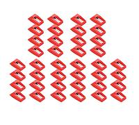 Uikdjgu 40 Piezas de Tocadiscos de Aguja Giradiscos de Rubí Agujas de Aguja de Repuesto para Reproductor de