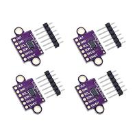 Uikdjgu 4Pcs Tiempo de Vuelo ToF Ranging Sensor Breakout 940Nm -VL53L0XV2 Módulo de Distancia I2C IIC