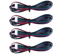 Uikdjgu 4X Cable de Motor Paso A Paso NEMA 17 Extendido 1M de 4 Impresora 3D de 6 Pines