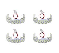 Uikdjgu 4X para Jimny JB23 JB33 JB43 JB53 1998-2018 LáMparas Interiores Mapa Luces de Techo LáMpara de Lectura LED Bombillas Canbus