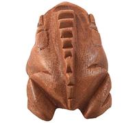 Uikdjgu 4X Rana de Madera Sonido Musical Percusion de Madera Crocante Esculpido Juguete de Bloque de Tono
