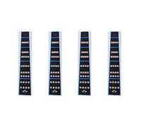 Uikdjgu 4X Violin Finger Guide/Fingerboard Sticker Fret Guide Label Finger Chart para Talla 4/4
