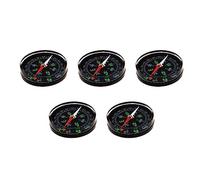 Uikdjgu 5 Piezas Brujula de Camping 40 mm Transparente Llena de Liquido Conjunto de Excursion para Exploradores Al Aire Libre