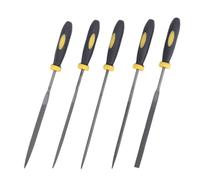 Uikdjgu 5 Piezas/Juego de de Diamante TéCnica Profesional 3X140Mm Aguja de Balsa Herramienta de Corte de Metal Talla de Piedra de Metal de Vidrio