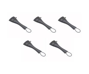 Uikdjgu 5X 3/4 4/4 Estilo Violin de Colina Cordal de Violin con 5Pz Ajustador Cuerda de Cordon de 4 Sintonizadores Finos Aleacion de Aluminio Duradero Fuerte