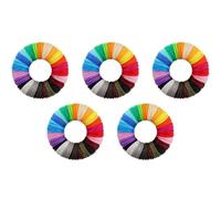 Uikdjgu 5X Recambios de PCL de Bolígrafo de Impresión 3D de 1,75 mm, Paquete de 20 Colores Aleatorios, Baja Temperatura de Fusión de 70 ℃, Regalos para Niños (200 Pies)